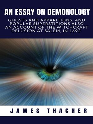 cover image of An essay on demonology